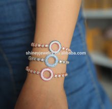 2017 Factory High Quality Gold Plated 3 Colors Fashion Slider Girl Jewelry Circle Multi Layer Cz Doughnut Tennis Bracelet - Buy Doughnut Tennis Bracelet,Doughnut Tennis Bracelet,Doughnut Tennis Bracelet Product on Alibaba.com