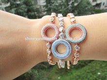 2017 Factory High Quality Gold Plated 3 Colors Fashion Slider Girl Jewelry Circle Multi Layer Cz Doughnut Tennis Bracelet - Buy Doughnut Tennis Bracelet,Doughnut Tennis Bracelet,Doughnut Tennis Bracelet Product on Alibaba.com