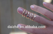 2017 New 925 Sterling Silver Gold Plated Simple Moon Square Shape Thin Mid Knuckle Silver Ring - Buy Knuckle Silver Ring,Knuckle Silver Ring,Knuckle Silver Ring Product on Alibaba.com