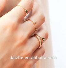 2017 New 925 Sterling Silver Gold Plated Simple Moon Square Shape Thin Mid Knuckle Silver Ring - Buy Knuckle Silver Ring,Knuckle Silver Ring,Knuckle Silver Ring Product on Alibaba.com