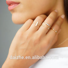 2017 New 925 Sterling Silver Gold Plated Simple Moon Square Shape Thin Mid Knuckle Silver Ring - Buy Knuckle Silver Ring,Knuckle Silver Ring,Knuckle Silver Ring Product on Alibaba.com