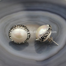 Ch-lse0021 Natural Pearl Stud Earrings,Freshwater Pearl Earrings,Women Latest Fashion Earrings,Diamond Stud Earrings - Buy Pearl Stud Earrings,Pearl Stud Earrings,Pearl Stud Earrings Product on Alibaba.com