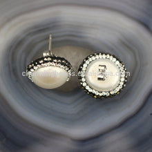 Ch-lse0021 Natural Pearl Stud Earrings,Freshwater Pearl Earrings,Women Latest Fashion Earrings,Diamond Stud Earrings - Buy Pearl Stud Earrings,Pearl Stud Earrings,Pearl Stud Earrings Product on Alibaba.com