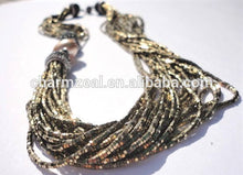 Cz-n0247 Long Glass Bead Necklace,Multi Strand Bead Necklace,Metallic Beads Necklace,Faux Pearl Necklace,Long Woman Necklace - Buy Long Glass Bead Necklace,Multi Strand Bead Necklace,Faux Pearl Necklace Product on Alibaba.com