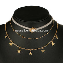 Fashion Gold Star Necklace Wholesale Nsyg-0213 - Buy Star Necklace,Necklace,Pendant Necklace Product on Alibaba.com