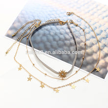 Fashion Gold Star Necklace Wholesale Nsyg-0213 - Buy Star Necklace,Necklace,Pendant Necklace Product on Alibaba.com