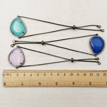 Wt-b329 Wholesale Natural Gemstone Connector Bracelets Design With Sparkly Diamond Rhinestone Beads Paved - Buy Connector Bracelets Design,Wholesale Connector Bracelets Design,Black Gun Connector Bracelets Product on Alibaba.com