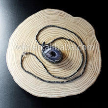 Wt-nv035 Wholesale Black Geode Agate Necklace,Gorgeous Fashion Diamond Paved Geode Necklace - Buy Geode Agate Necklace,Agate Necklace,Geode Necklace Product on Alibaba.com