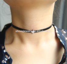 High Polish 925 Sterling Silver Pave Aaa Cubic Zirconia Bead Black Real Leather Choker Women Necklace - Buy Women Necklace,Choker Necklace,Leather Necklace Product on Alibaba.com